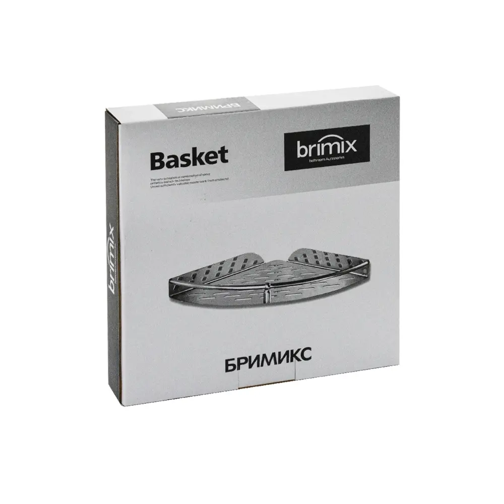 Фото 6 Полка для ванной комнаты Brimix 5652 Сан-АВК-5652 нержавеющая сталь 32.5x23 см Фото 6 Полка для ванной комнаты Brimix 5652 Сан-АВК-5652 нержавеющая сталь 32.5x23 см