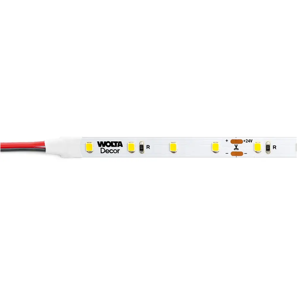 Фото Светодиодная лента WOLTA WLS2835-6W/6500/24H60-01 SMD 2835 60 диод/6 Вт/м 24 В IP20 5 м холодный белый свет Фото Светодиодная лента WOLTA WLS2835-6W/6500/24H60-01 SMD 2835 60 диод/6 Вт/м 24 В IP20 5 м холодный белый свет