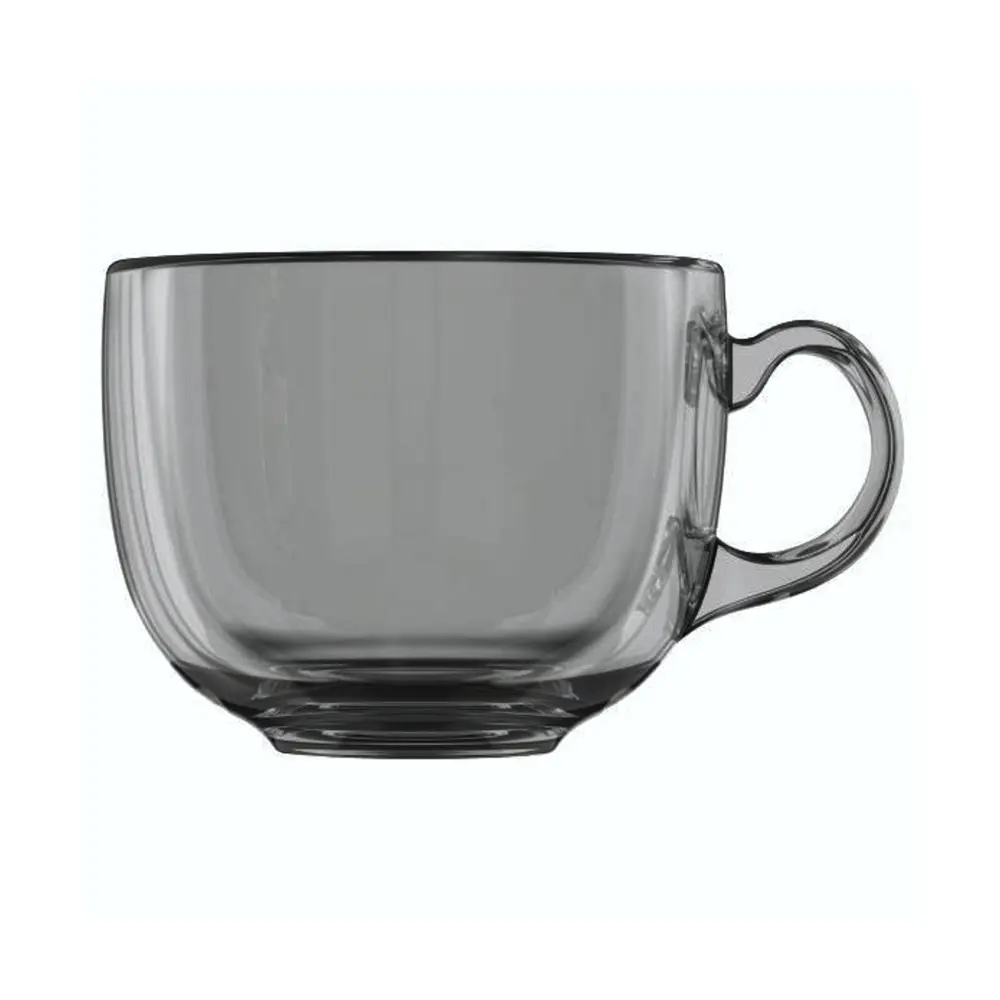 Фото Кружка 480 мл Декостек Графит стекло Фото Кружка 480 мл Декостек Графит стекло