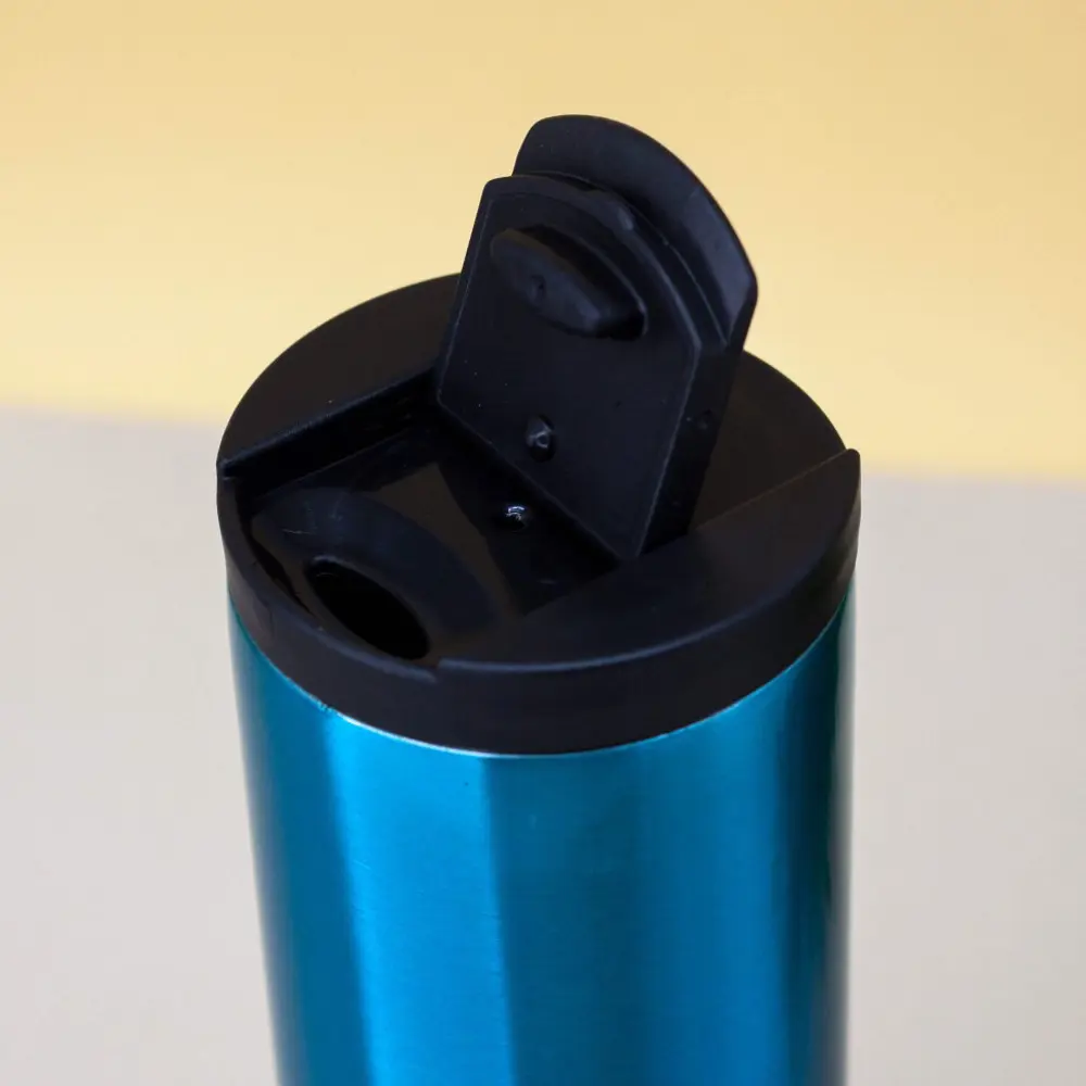 Фото 2 Кружка 550 мл Overflow нержавеющая сталь цвет синий Фото 2 Кружка 550 мл Overflow нержавеющая сталь цвет синий