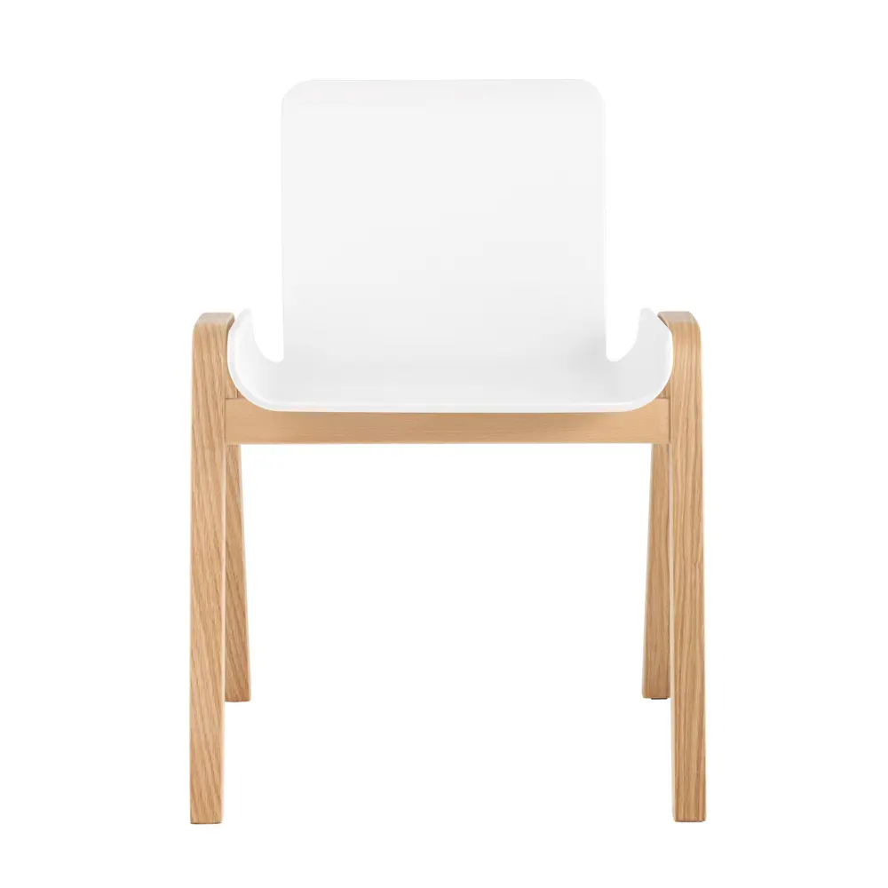 Фото 3 Комплект кухонных стульев 2 шт Стул груп Harbour 76x55x47.5 см пластик цвет белый