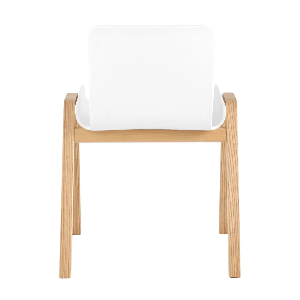 Фото 5 Комплект кухонных стульев 2 шт Стул груп Harbour 76x55x47.5 см пластик цвет белый