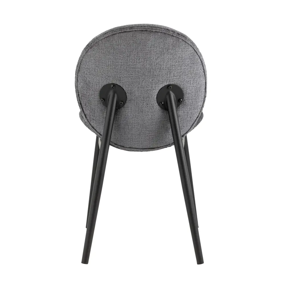 Фото 7 Комплект кухонных стульев 2 шт Стул груп Эллиот 86x61x48 см ткань цвет серый