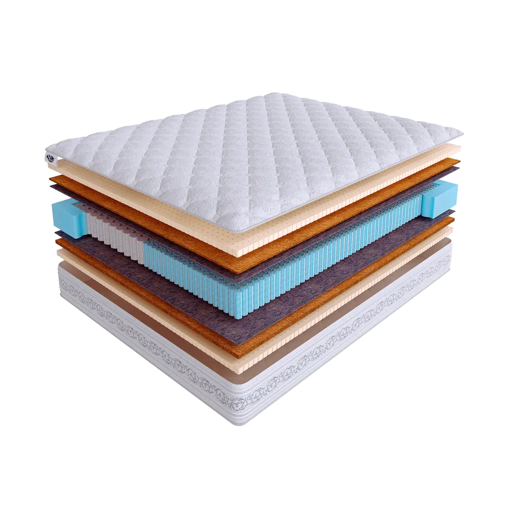 Фото Матрас SkySleep Smart Zone Duo Middle S500/S1000 160x185 см независимый пружинный блок, двуспальный, ортопедический, латексный Фото Матрас SkySleep Smart Zone Duo Middle S500/S1000 160x185 см независимый пружинный блок, двуспальный, ортопедический, латексный