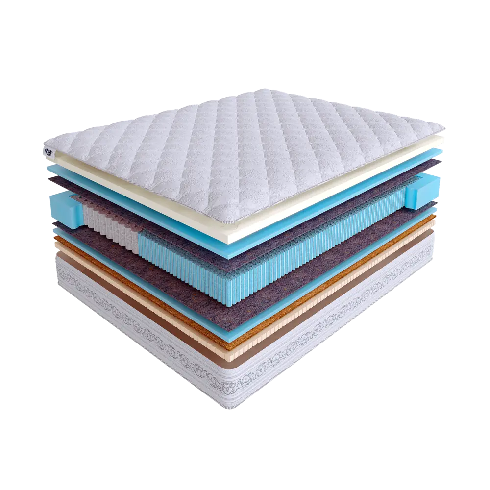 Фото Матрас SkySleep Smart Zone Duo Combo S500/S2000 154565, 170x200 см, независимый пружинный блок, двуспальный, ортопедический, кокосовый Фото Матрас SkySleep Smart Zone Duo Combo S500/S2000 154565, 170x200 см, независимый пружинный блок, двуспальный, ортопедический, кокосовый