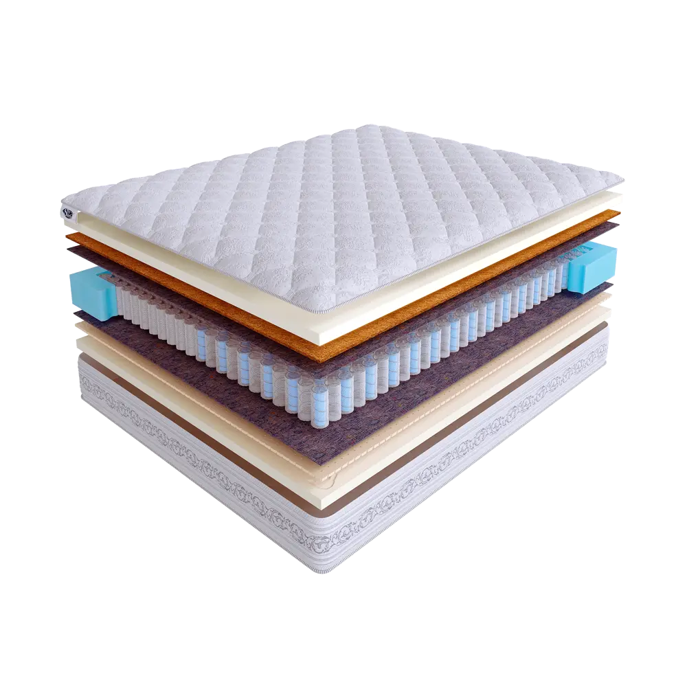Фото Матрас SkySleep Smart Zone Duo Memo S500/DS 200x180 см независимый пружинный блок, двуспальный, ортопедический, кокосовый Фото Матрас SkySleep Smart Zone Duo Memo S500/DS 200x180 см независимый пружинный блок, двуспальный, ортопедический, кокосовый