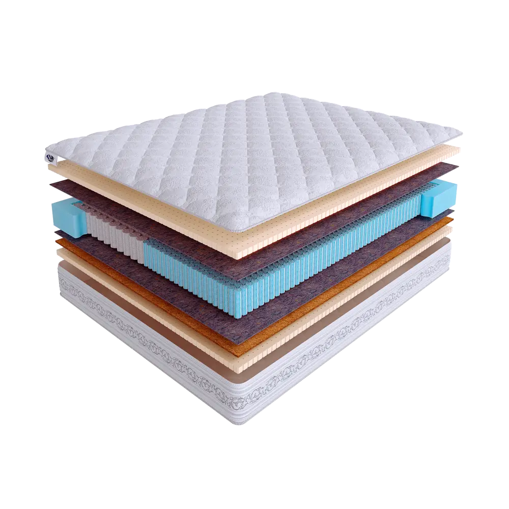 Фото Матрас SkySleep Smart Zone Duo Organic S500/S1000 160x200 см независимый пружинный блок, двуспальный, ортопедический, латексный Фото Матрас SkySleep Smart Zone Duo Organic S500/S1000 160x200 см независимый пружинный блок, двуспальный, ортопедический, латексный