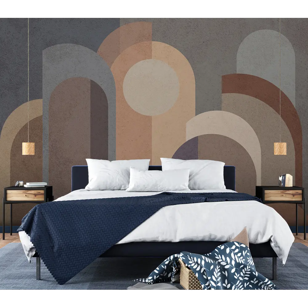 Фото 3 Фотообои на стену флизелиновые 3d Круги геометрия Абстракция 400x270 см Luxury Walls AM21604 Фото 3 Фотообои на стену флизелиновые 3d Круги геометрия Абстракция 400x270 см Luxury Walls AM21604