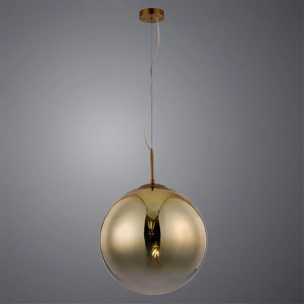 Фото 2 Люстра подвесная Arte Lamp Jupiter Gold A7964SP-1GO 1 лампа 2 м² цвет золото Фото 2 Люстра подвесная Arte Lamp Jupiter Gold A7964SP-1GO 1 лампа 2 м² цвет золото