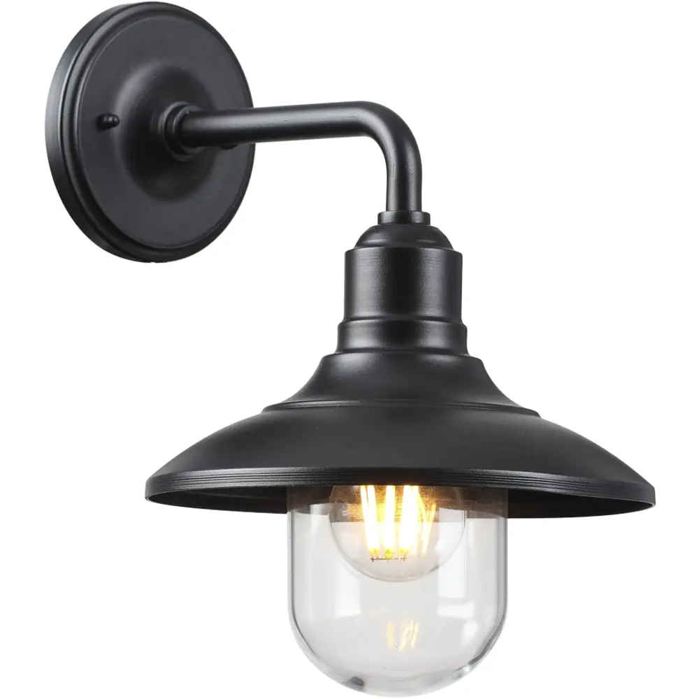Фото 3 Светильник настенный уличный ODEON LIGHT 4965_1W NATURE 60 Вт IP44 цвет черный Фото 3 Светильник настенный уличный ODEON LIGHT 4965_1W NATURE 60 Вт IP44 цвет черный