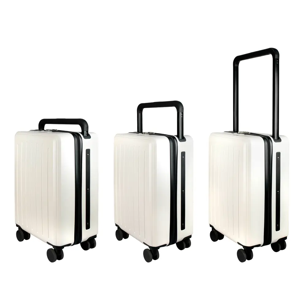 Фото 4 Чемодан S Proffi travel 35x23x55 см цвет белый Фото 4 Чемодан S Proffi travel 35x23x55 см цвет белый