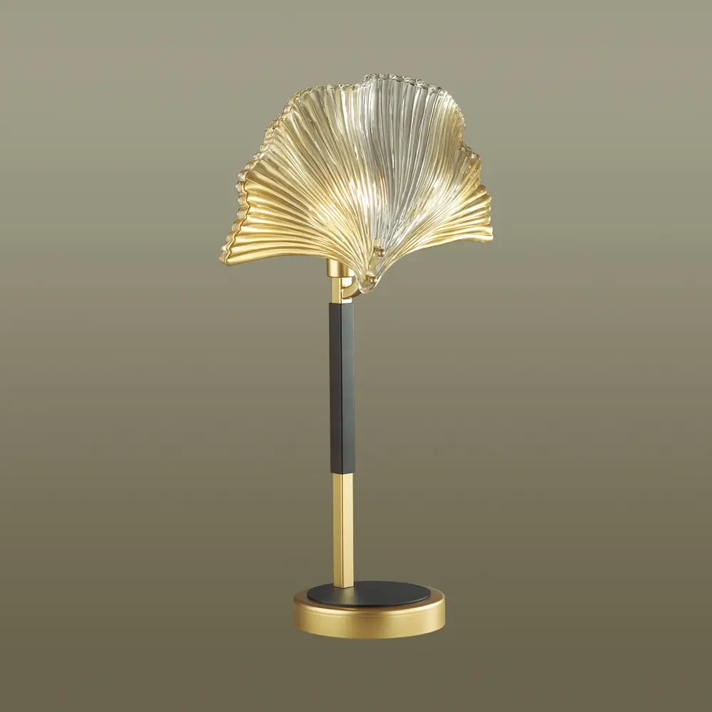 Фото 4 Настольная лампа ODEON LIGHT 4870/1T VENTAGLIO цвет золото Фото 4 Настольная лампа ODEON LIGHT 4870/1T VENTAGLIO цвет золото