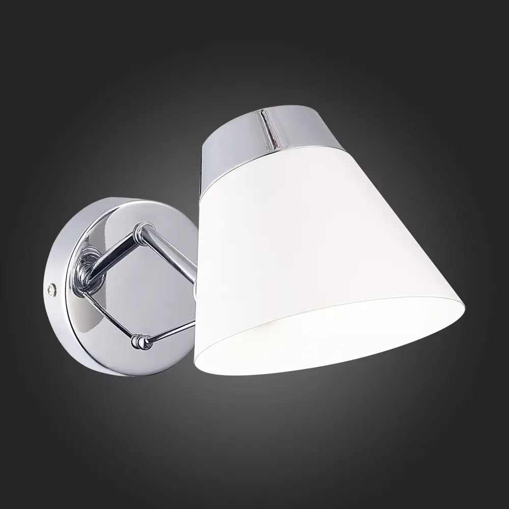 Фото 4 Настенный светильник EVOLUCE SLE155801-01 VARIO цвет хром Фото 4 Настенный светильник EVOLUCE SLE155801-01 VARIO цвет хром