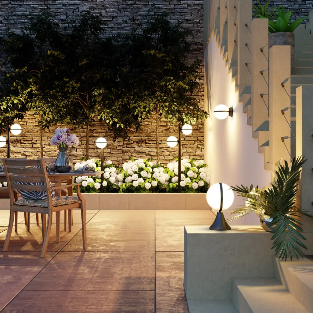 Фото 4 Светильник уличный ODEON LIGHT 4832/1F 4832/1F 10 Вт IP44 цвет черный Фото 4 Светильник уличный ODEON LIGHT 4832/1F 4832/1F 10 Вт IP44 цвет черный