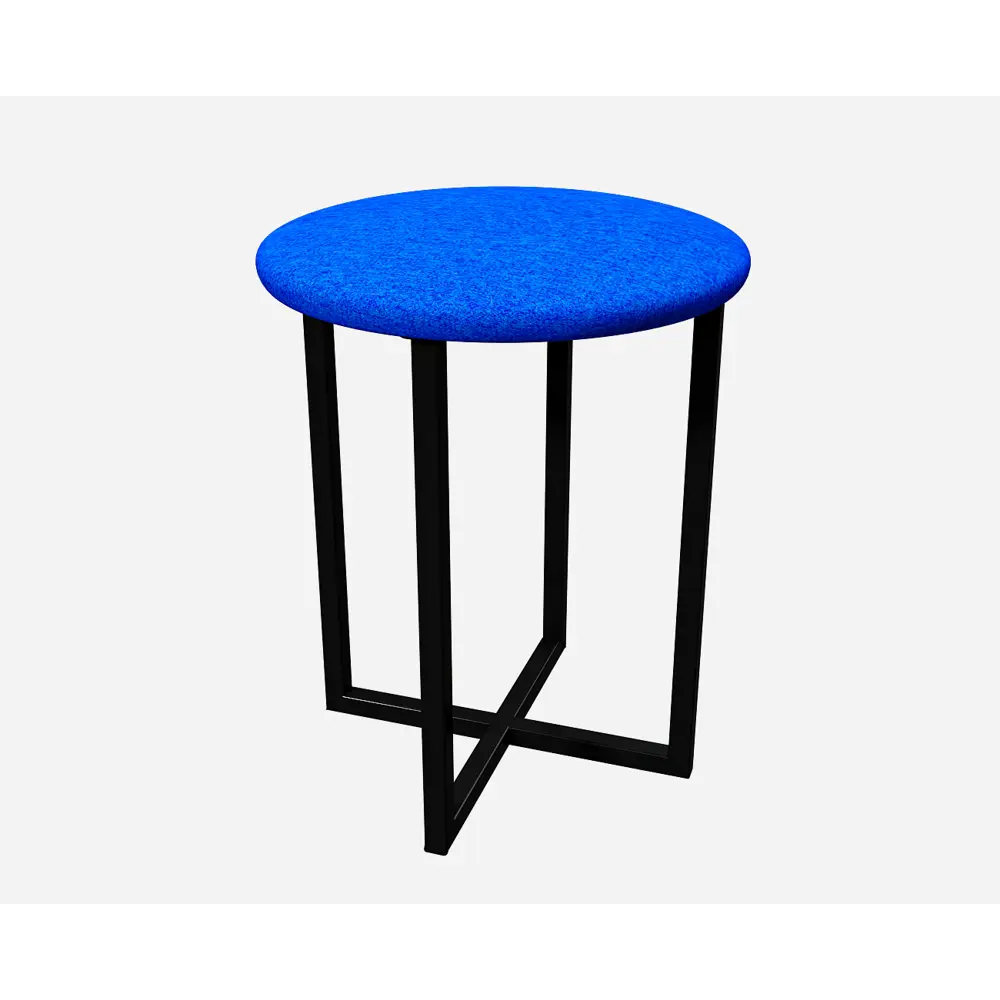 Фото Табурет Estente 38x44x38 см сталь цвет синий/черный Фото Табурет Estente 38x44x38 см сталь цвет синий/черный