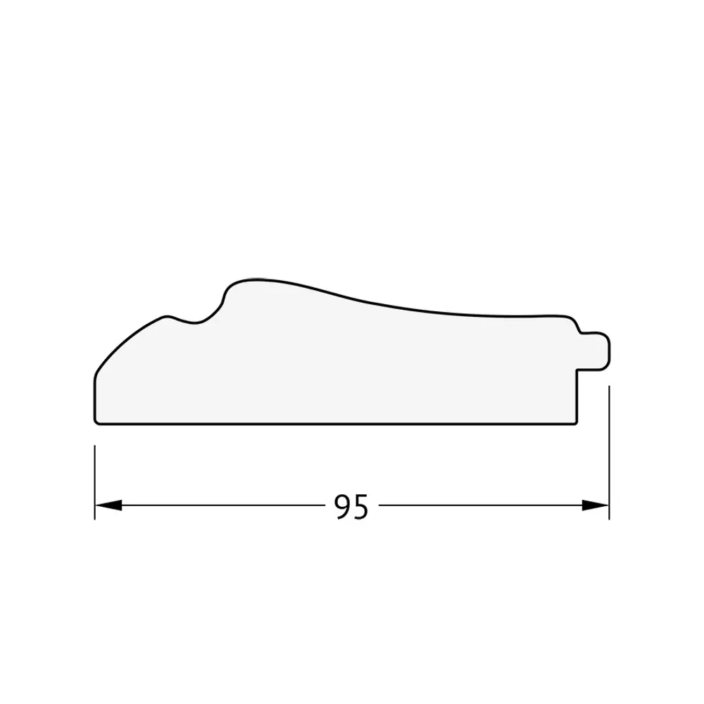 Фото 5 Зеркало с гравировкой в багетной раме Evoform травленое серебро 95 мм 133x188 см BY 4499