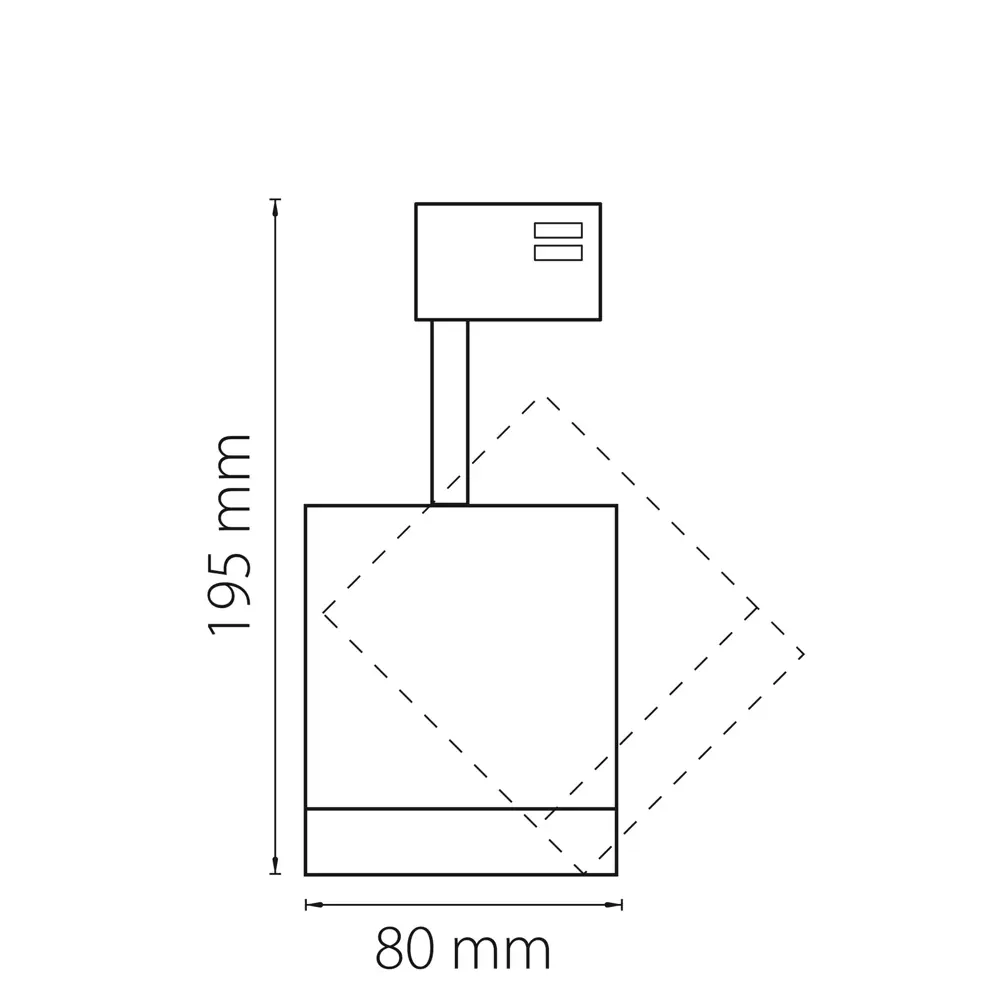 Фото 2 Трековый светильник LIGHTSTAR Canno 301594 светодиодный 15 Вт 3 м² цвет серый