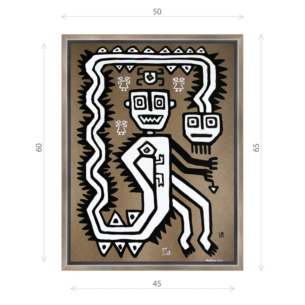 Фото Картина в раме Декор депо "Константин Малютин. Paracas" 65x50 см Фото Картина в раме Декор депо "Константин Малютин. Paracas" 65x50 см