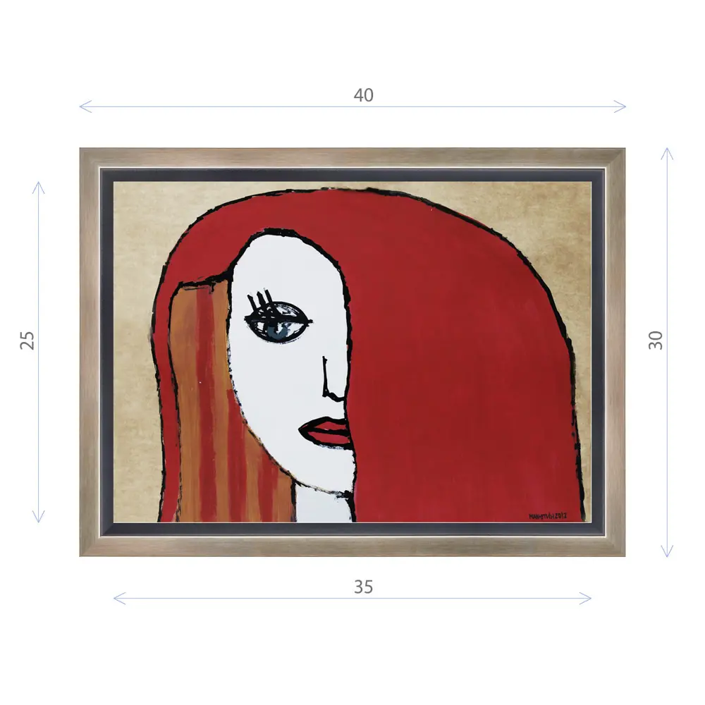 Фото Картина в раме Декор депо "Константин Малютин. Девица" 30x40 см Фото Картина в раме Декор депо "Константин Малютин. Девица" 30x40 см