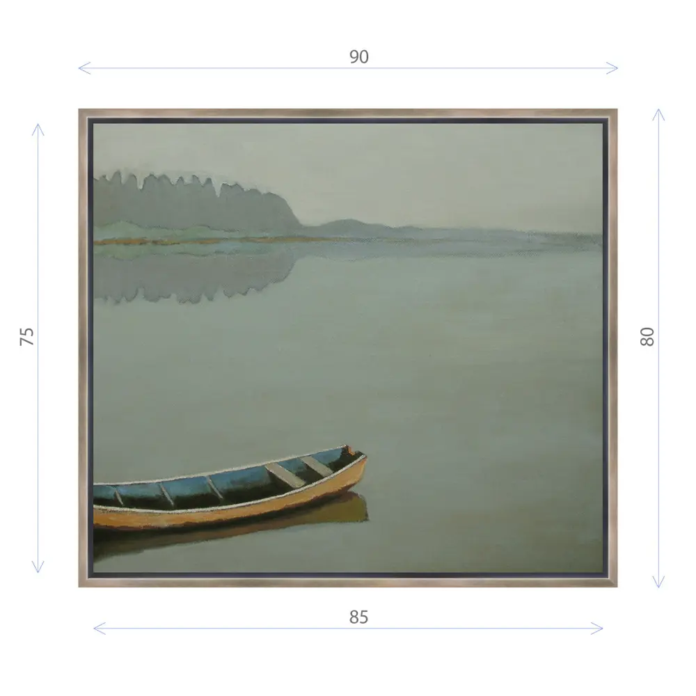 Фото Картина в раме Декор депо "Константин Малютин. Большая вода" 80x90 см Фото Картина в раме Декор депо "Константин Малютин. Большая вода" 80x90 см