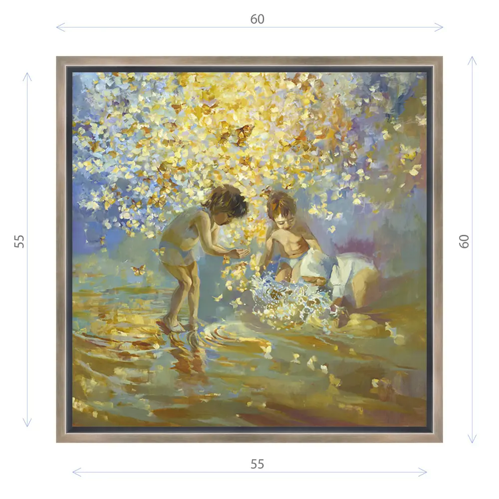 Фото Картина в раме Декор депо "Ксения Черномор. Таинство" 60x60 см Фото Картина в раме Декор депо "Ксения Черномор. Таинство" 60x60 см