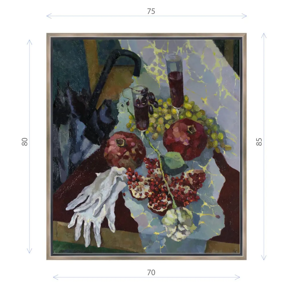 Фото Картина в раме Декор депо "Ксения Черномор. Натюрморт с белой розой" 85x75 см Фото Картина в раме Декор депо "Ксения Черномор. Натюрморт с белой розой" 85x75 см