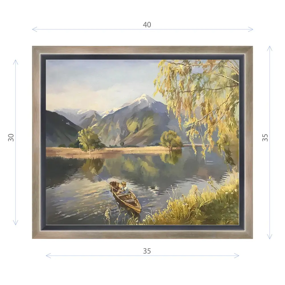 Фото Картина в раме Декор депо "Ксения Черномор. На озере Комо" 35x40 см Фото Картина в раме Декор депо "Ксения Черномор. На озере Комо" 35x40 см