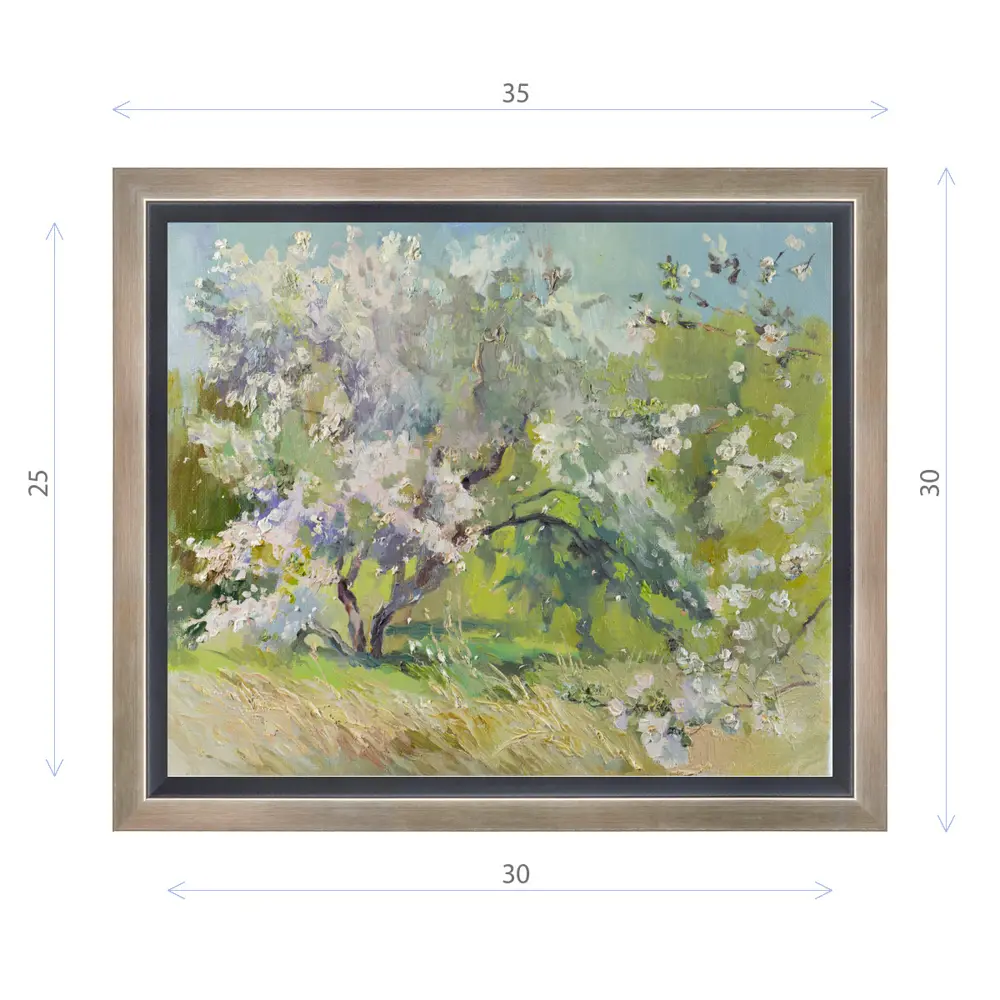 Фото Картина в раме Декор депо "Ксения Черномор. За раем" 30x35 см Фото Картина в раме Декор депо "Ксения Черномор. За раем" 30x35 см