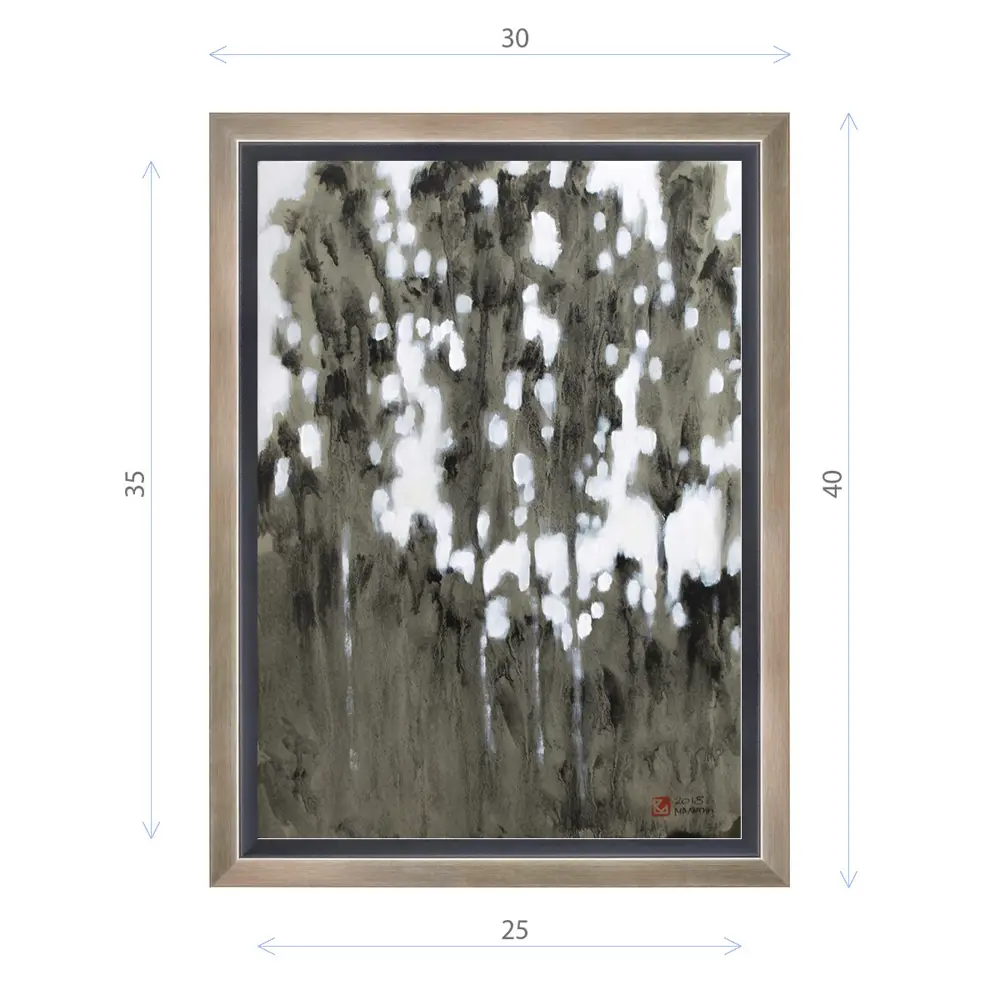 Фото Картина в раме Декор депо "Константин Малютин. На краю леса" 40x30 см Фото Картина в раме Декор депо "Константин Малютин. На краю леса" 40x30 см