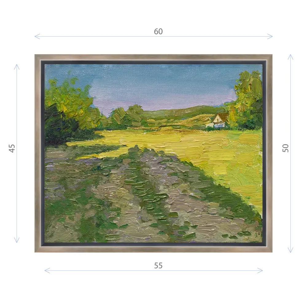 Фото Картина в раме Декор депо "Эдуард Абжинов. Тенистая опушка" 50x60 см Фото Картина в раме Декор депо "Эдуард Абжинов. Тенистая опушка" 50x60 см