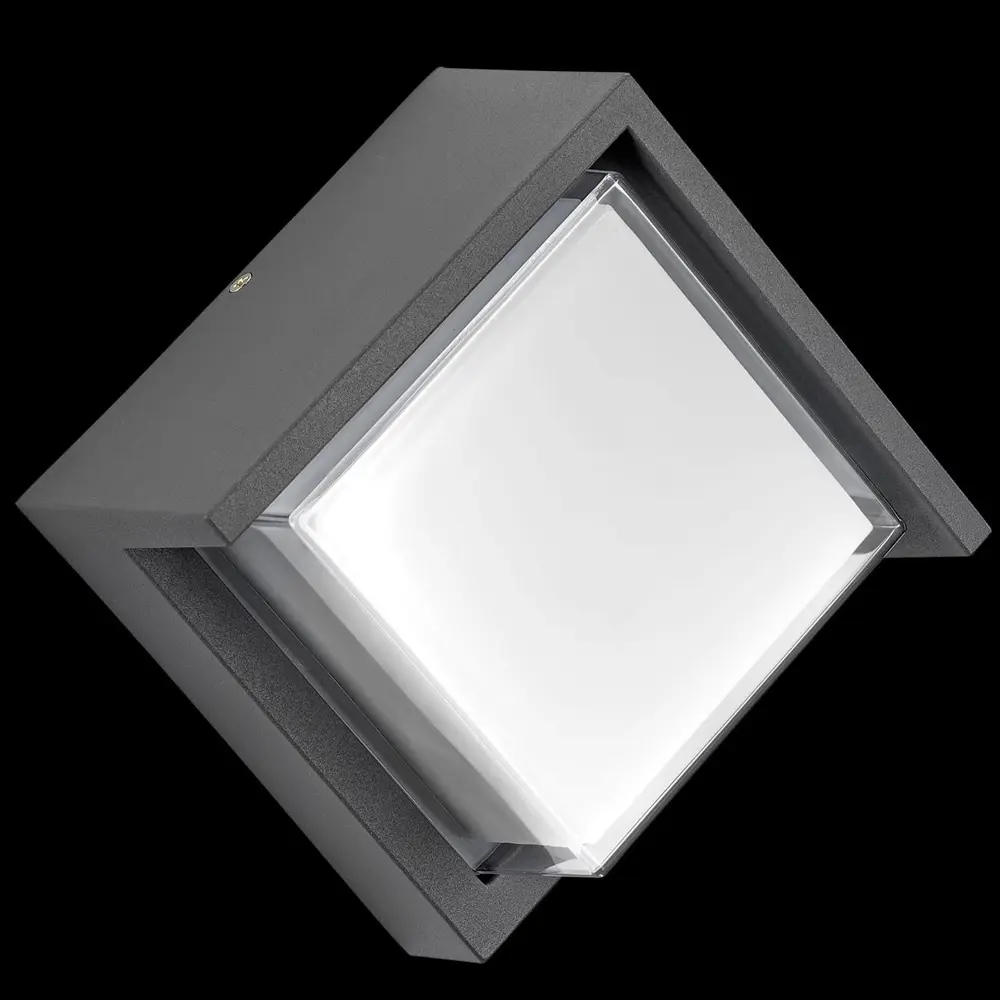 Фото 3 Светильник уличный светодиодный LIGHTSTAR 382293 Paletto теплый белый свет цвет серый