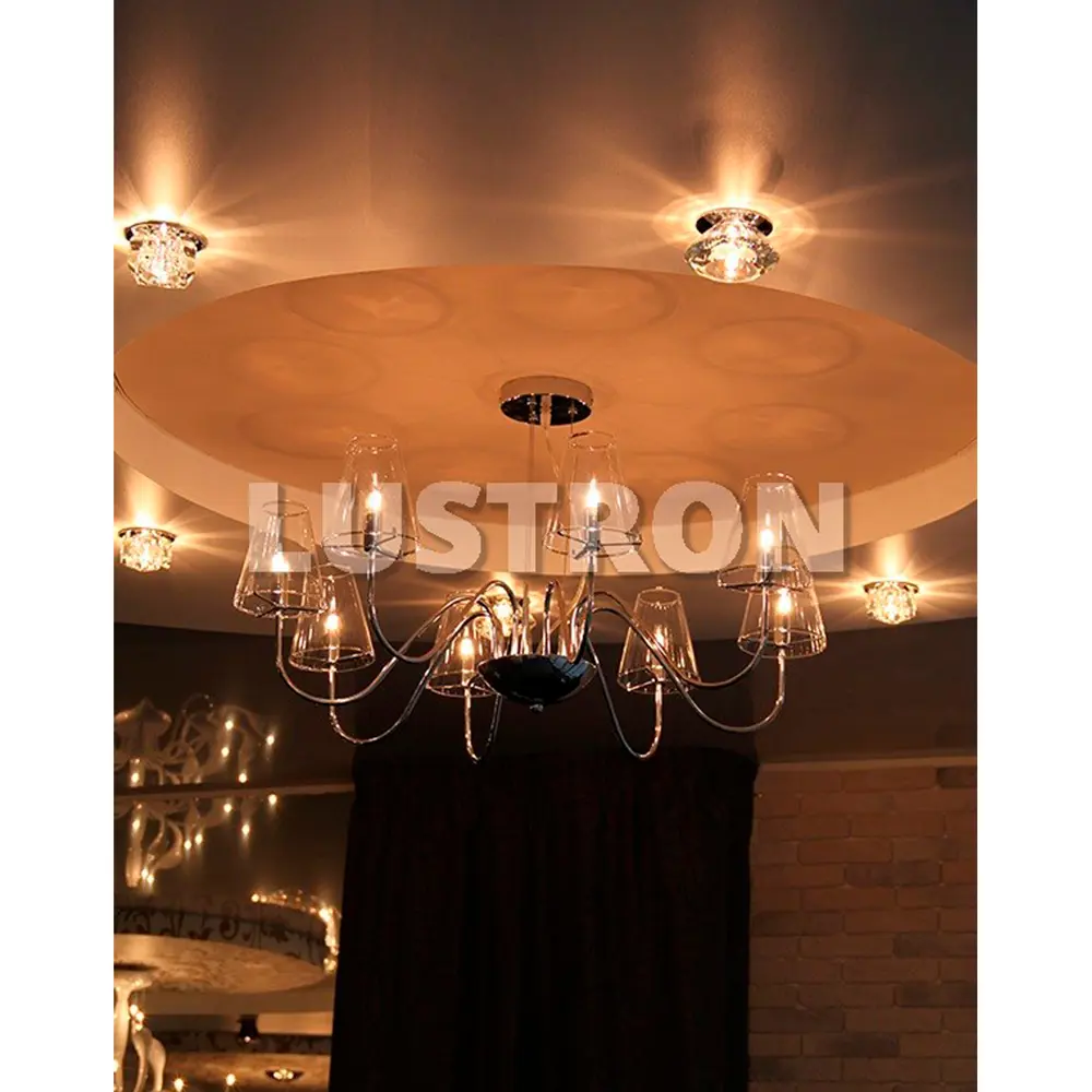 Фото 7 Люстра подвесная Lightstar 758084, 8 ламп, 18 м², цвет серый Фото 7 Люстра подвесная Lightstar 758084, 8 ламп, 18 м², цвет серый