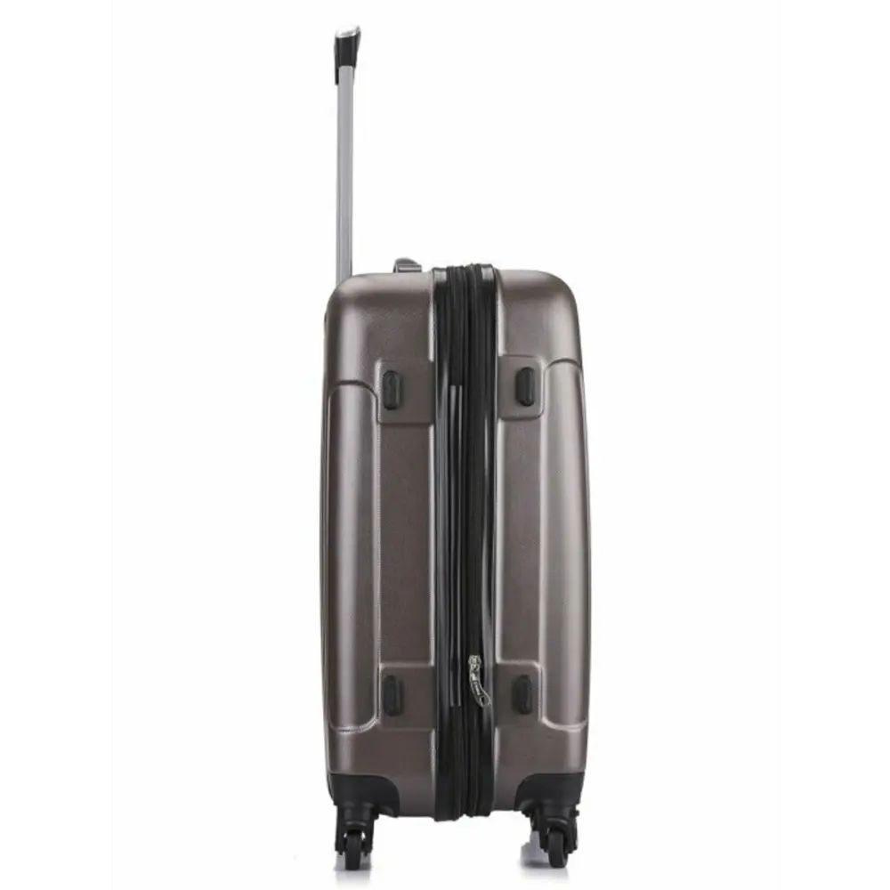 Фото 4 Чемодан L Lacase Bangkok 37x60x22 см abs-пластик цвет кофе Фото 4 Чемодан L Lacase Bangkok 37x60x22 см abs-пластик цвет кофе