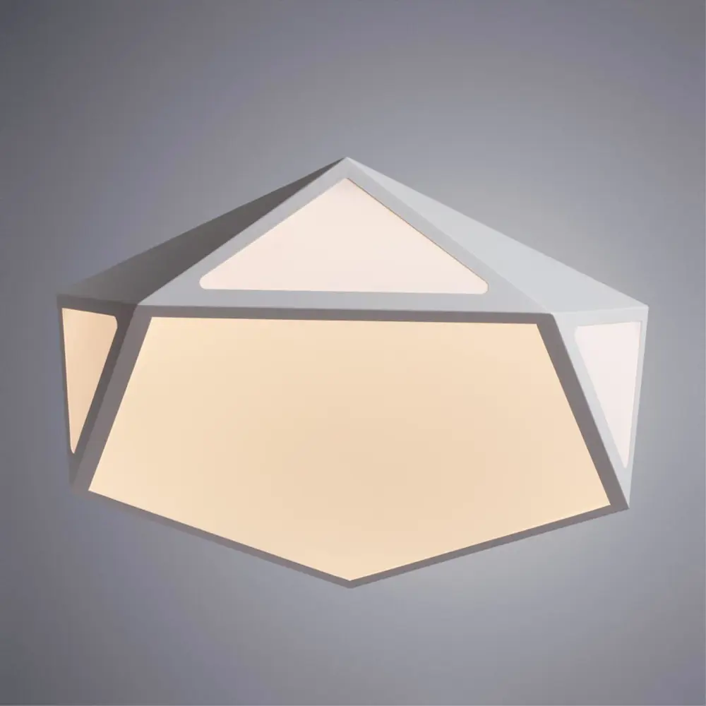 Фото 2 Светильник потолочный светодиодный Arte Lamp Multi-Piazza A1931PL-1WH, цвет белый Фото 2 Светильник потолочный светодиодный Arte Lamp Multi-Piazza A1931PL-1WH, цвет белый