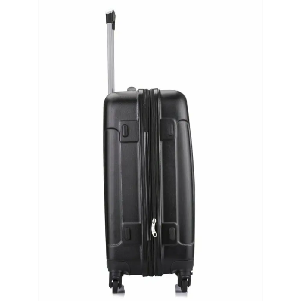 Фото 4 Чемодан M Lacase Bangkok 37x60x22 см abs-пластик цвет черный матовый Фото 4 Чемодан M Lacase Bangkok 37x60x22 см abs-пластик цвет черный матовый