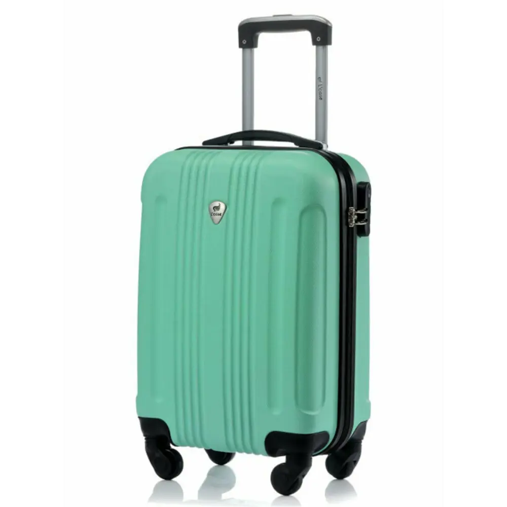 Фото Чемодан M Lacase Bangkok 37x60x22 см abs-пластик цвет мятный Фото Чемодан M Lacase Bangkok 37x60x22 см abs-пластик цвет мятный