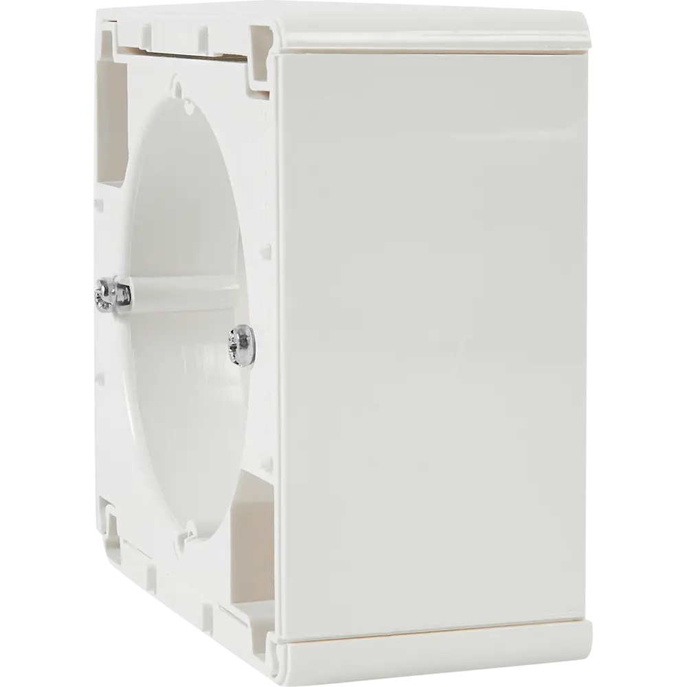 Фото 3 Коробка для наружного монтажа Systeme Electric Glossa 1 пост цвет молочный Фото 3 Коробка для наружного монтажа Systeme Electric Glossa 1 пост цвет молочный