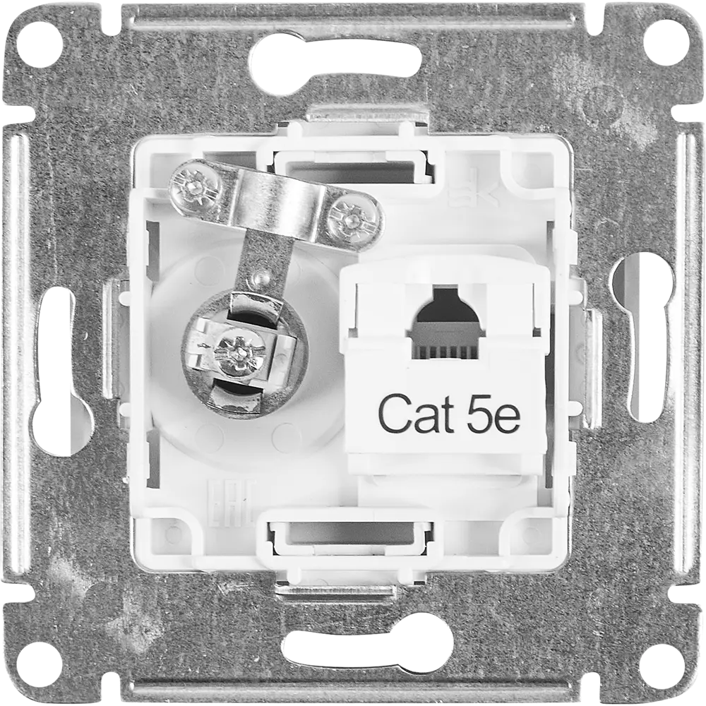Фото 4 Розетка двойная компьютерная встраиваемая Systeme Electric Glossa RJ45 UTP cat 5e цвет антрацит Фото 4 Розетка двойная компьютерная встраиваемая Systeme Electric Glossa RJ45 UTP cat 5e цвет антрацит