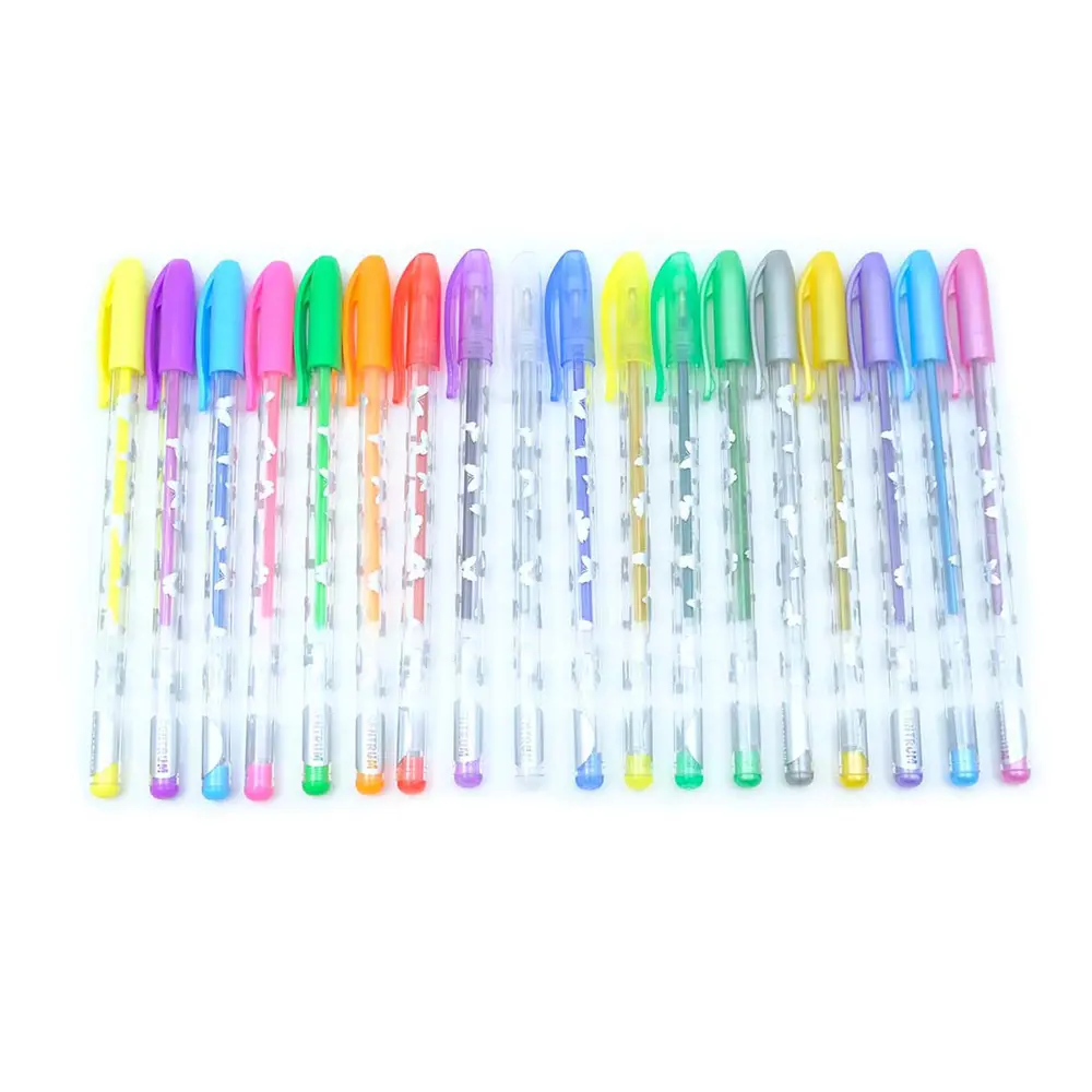 Фото Набор из 18 цветных гелевых ручек Centrum METALLIC &GLITTER &NEON 1.0 мм Фото Набор из 18 цветных гелевых ручек Centrum METALLIC &GLITTER &NEON 1.0 мм