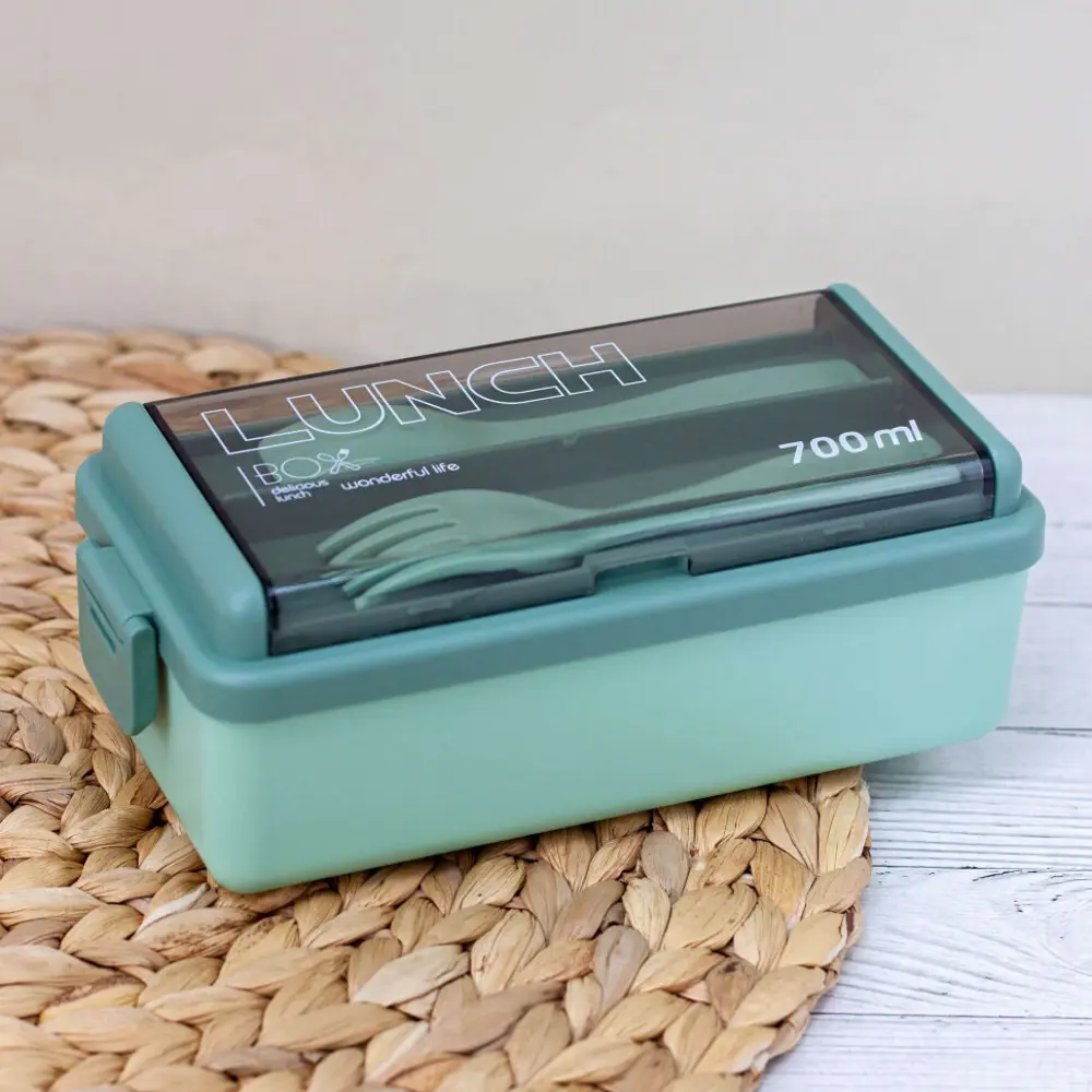 Фото 4 Контейнер Life every day 0.7 л пластик цвет зеленый