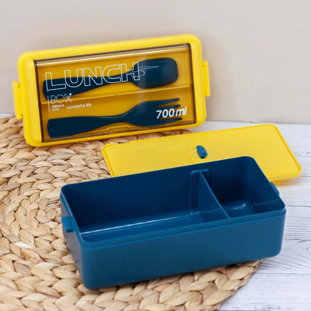 Фото 4 Контейнер Life every day 0.7 л пластик цвет синий