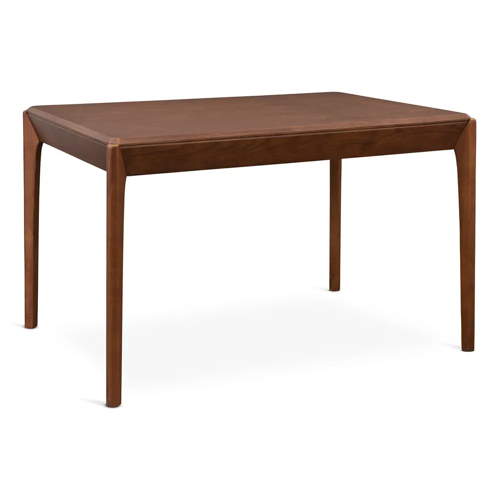 Фото Кухонный стол прямоугольный Latitude 120-120x85x77 см массив ясеня цвет орех