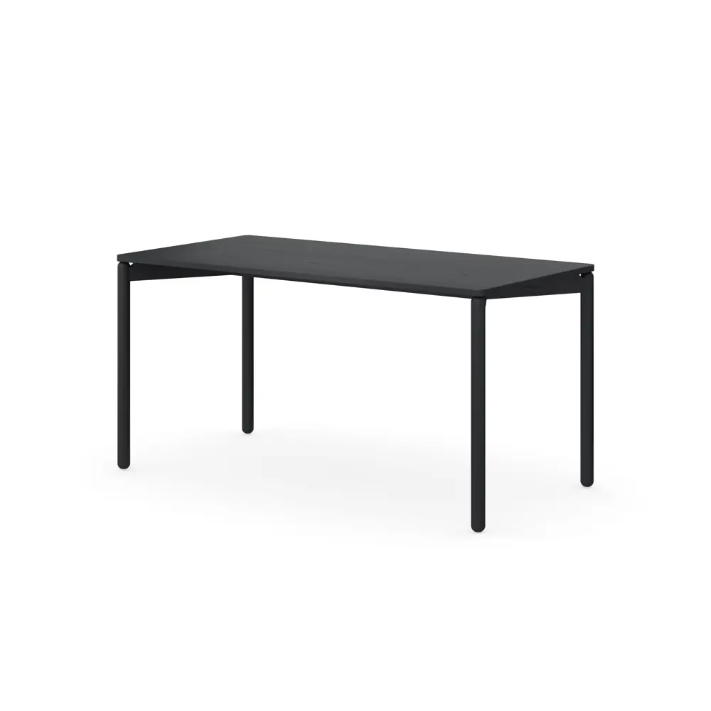 Фото Кухонный стол прямоугольный Latitude 150-150x75x75 см массив ясеня цвет темно-серый Фото Кухонный стол прямоугольный Latitude 150-150x75x75 см массив ясеня цвет темно-серый
