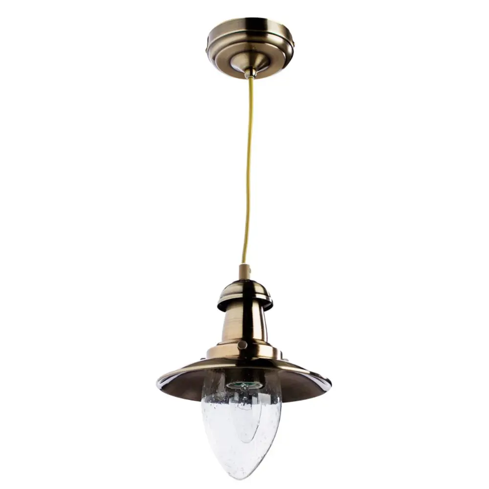 Фото Люстра Arte Lamp Fisherman A5518SP-1AB E27 1 лампа Фото Люстра Arte Lamp Fisherman A5518SP-1AB E27 1 лампа