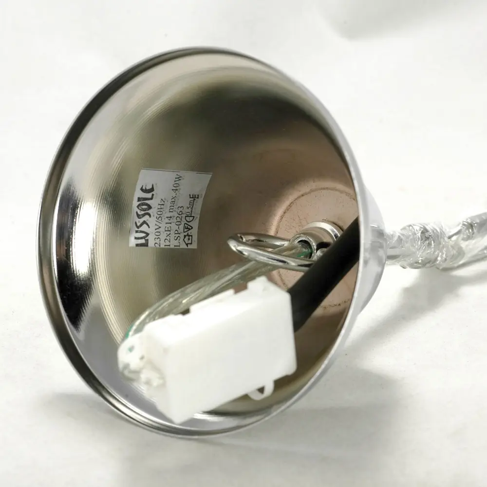 Фото 4 Люстра подвесная Lussole Catalina LSP-8263 E14 12 ламп Фото 4 Люстра подвесная Lussole Catalina LSP-8263 E14 12 ламп