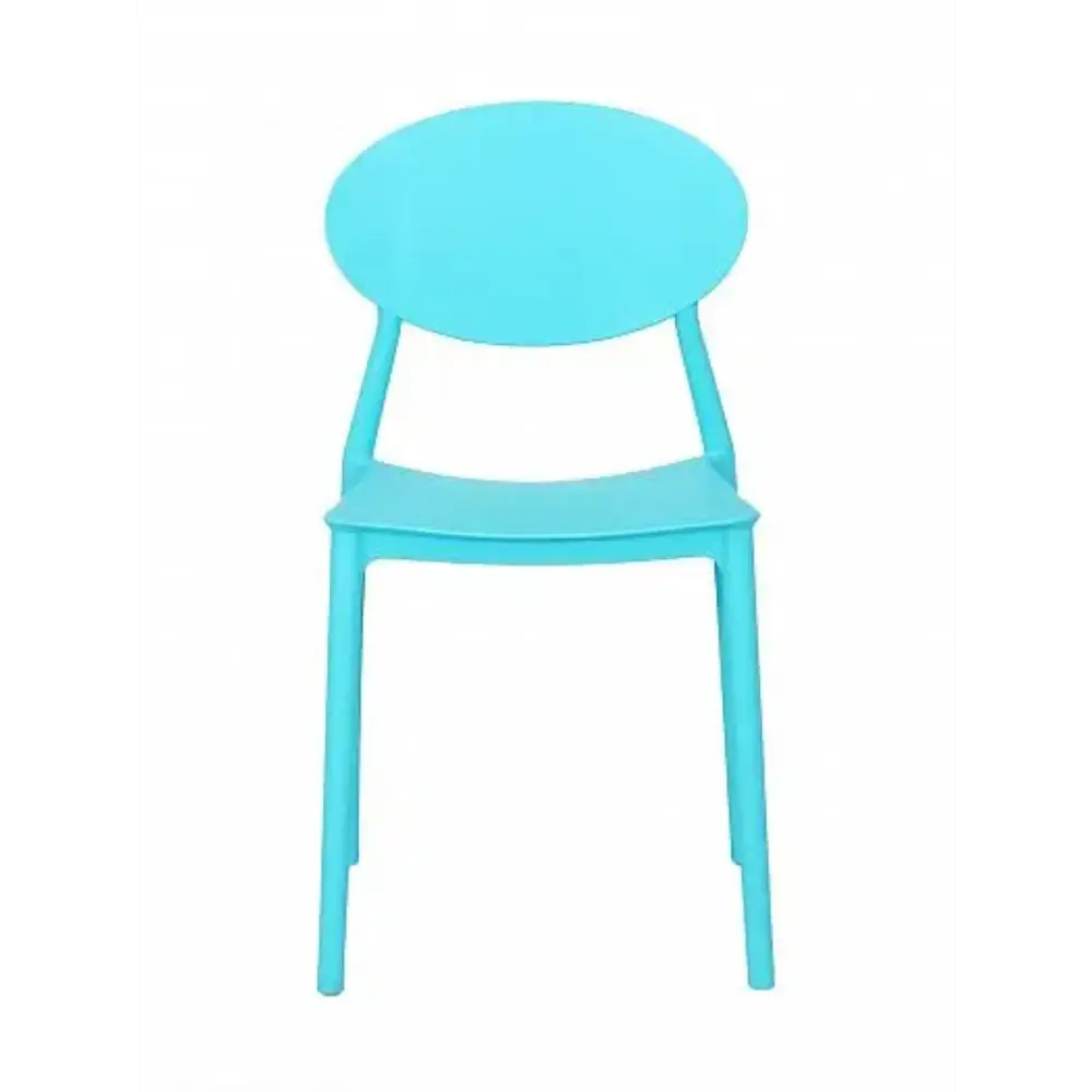Фото 2 Стул Огого обстановочка! 82x42x45 см пластик цвет бирюзовый