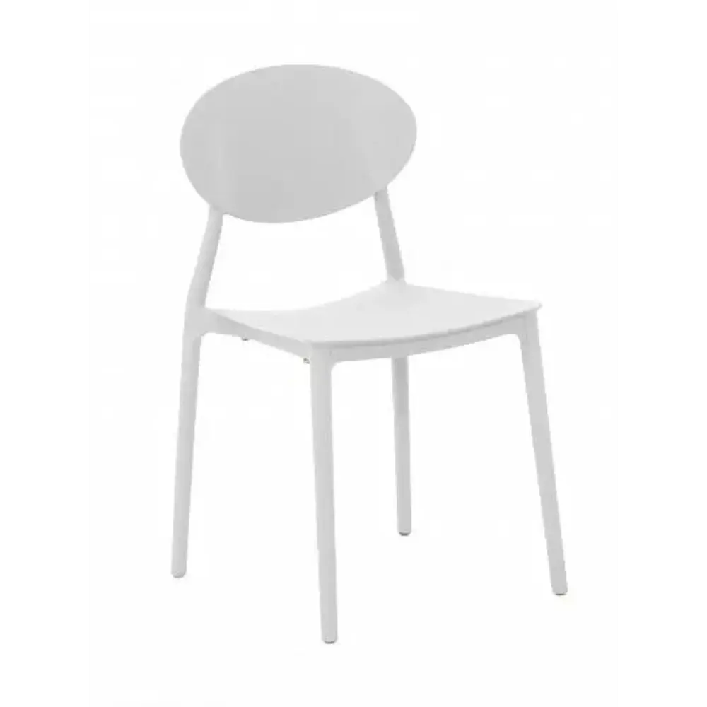 Фото 2 Комплект стульев 4 шт Огого обстановочка! 82x42x45 см пластик цвет белый