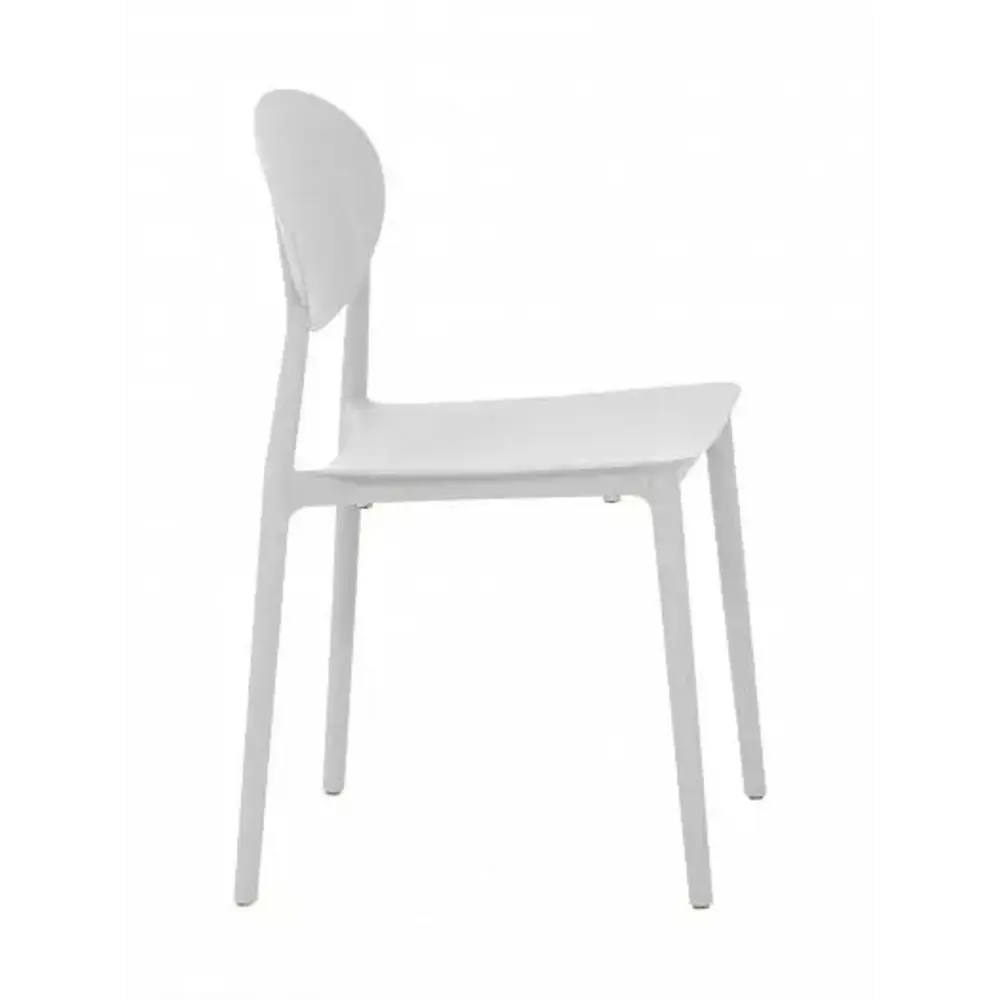 Фото 4 Комплект стульев 4 шт Огого обстановочка! 82x42x45 см пластик цвет белый