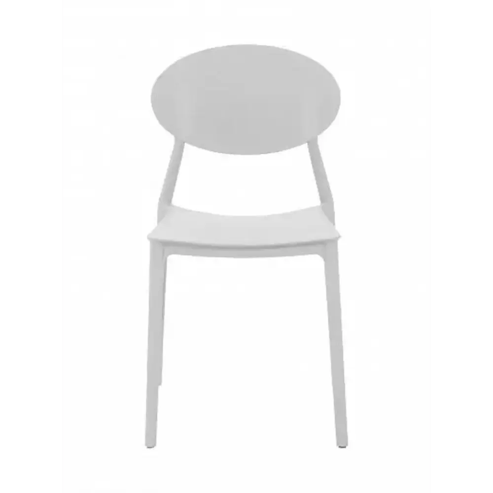 Фото 6 Комплект стульев 4 шт Огого обстановочка! 82x42x45 см пластик цвет белый