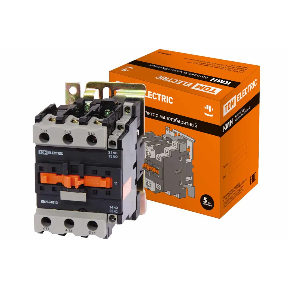Фото Контактор Tdm electric КМН-46512 65 А 400 В Фото Контактор Tdm electric КМН-46512 65 А 400 В
